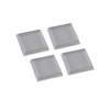 SoftTouch 4679495N Furniture Caster Cups Square for Carpet or Durable