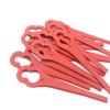 Pack of 100 Replacement Blade Set Grass Trimmer Accessories for