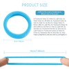 100PCS Elastic Hair Ties, Seamless Hair Band, Ponytail Holder No