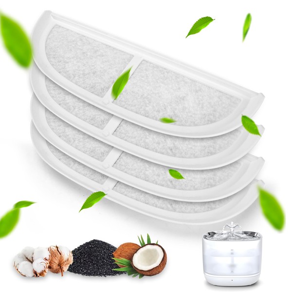 Cat Water Fountain Filter,Cat Fountain Filter Replacement Filters Compatible with