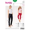 BURDA SEWING PATTERN MISSES' SKINNY LOW-RISE JEANS SIZE 8 -