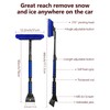 Auccutro 44'' Snow Brush Ice Scraper for Car Windshield Window,