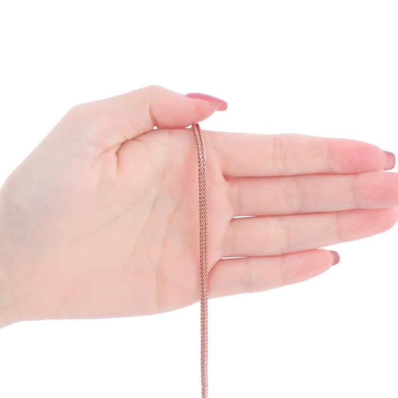 Anklet made of pure copper, with adjuster, for both women