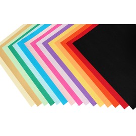 75 Sheets Coloured Paper 80 g/m² DIN A5 Craft Paper 15 Colours Copier Paper – Coloured Printer Paper