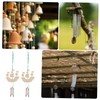 Gatuida 1 Set DIY Sailboat Wind Chime Craft Kit for