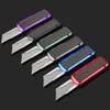 ainhue RU35 Retractable Utility Knife, 3.5 Inch Aluminum Handle with