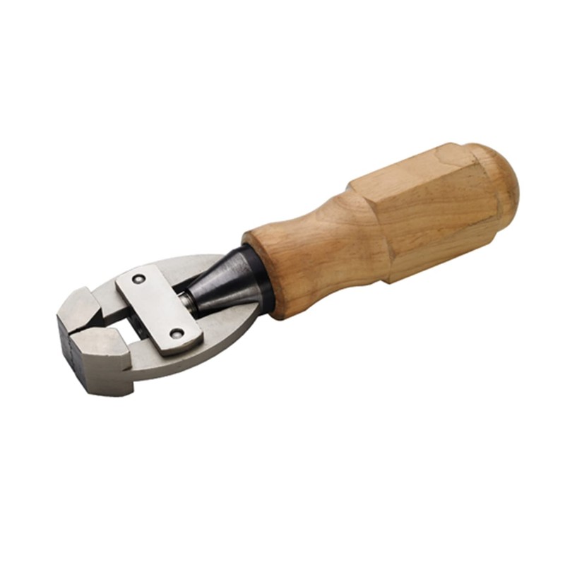 Hand Vice Holding Tool with Wooden Handle 135mm for Holding