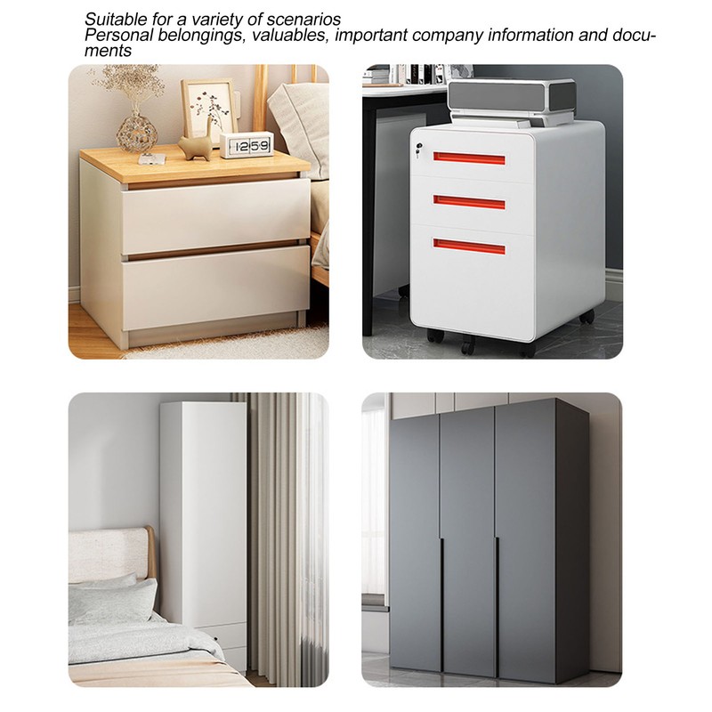 Fingerprint Cabinet Lock Fast Unlocking Child Safety Smart Biometric Keyless