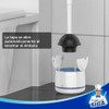 MR.SIGA Desatascador para Inodoro con Soporte, Resistente para Baño, Blanco