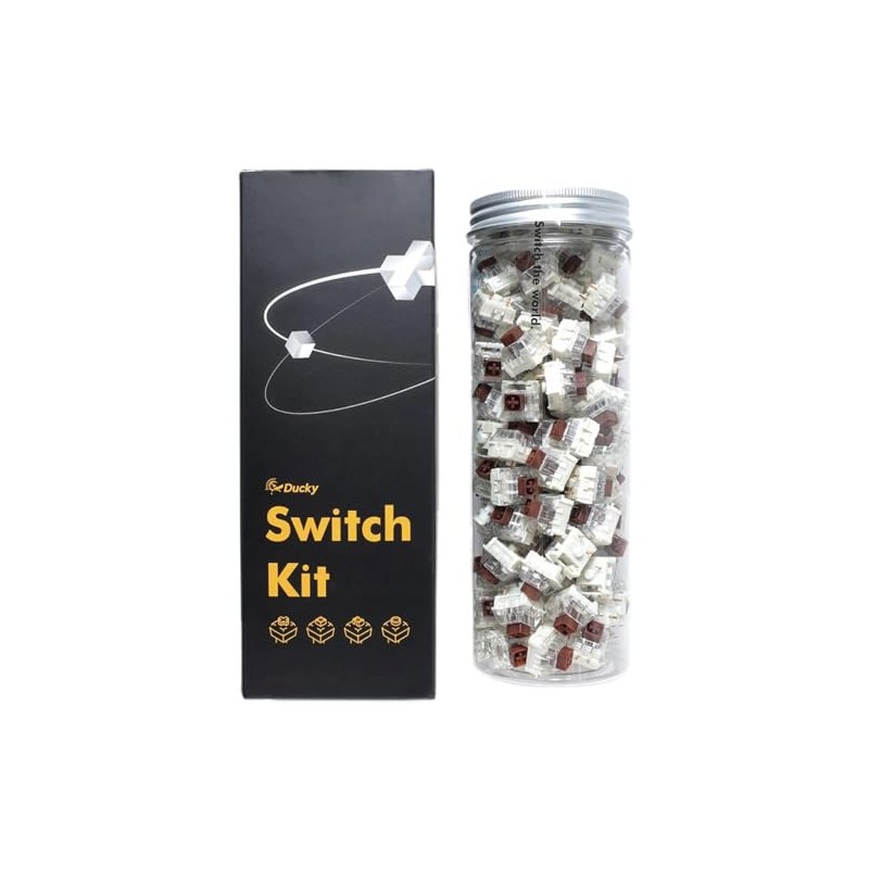 Ducky Kailh Box Brown Mechanical Switches 3 Pin Tactile MX-Stem