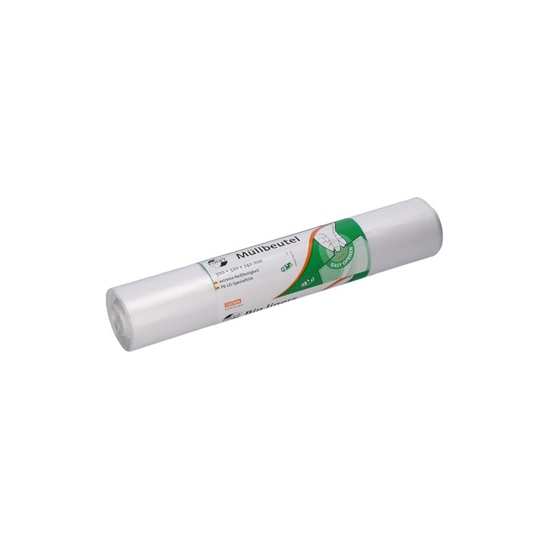 DEISS FIRST PLUS Bin Bags Made of LDPE, 1A Material,