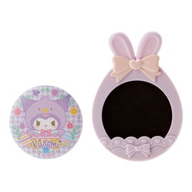 Sanrio 368351 Kuromi Can Badge & Stand Charm (Easter)