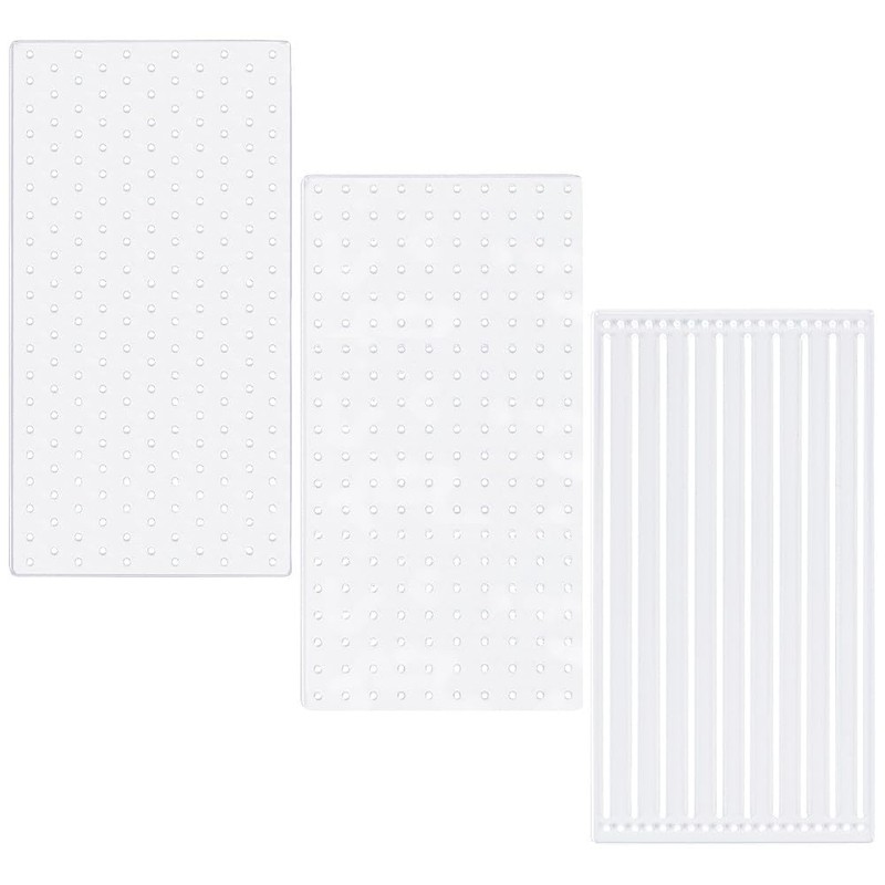 BENECREAT 3pcs Acrylic Sashiko Stencils Sashiko Template Dot and Line