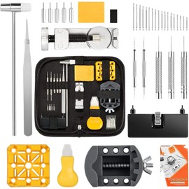 Kit de Reparación de Relojes con Herramienta para Quitar Eslabones y Apertura de Caja