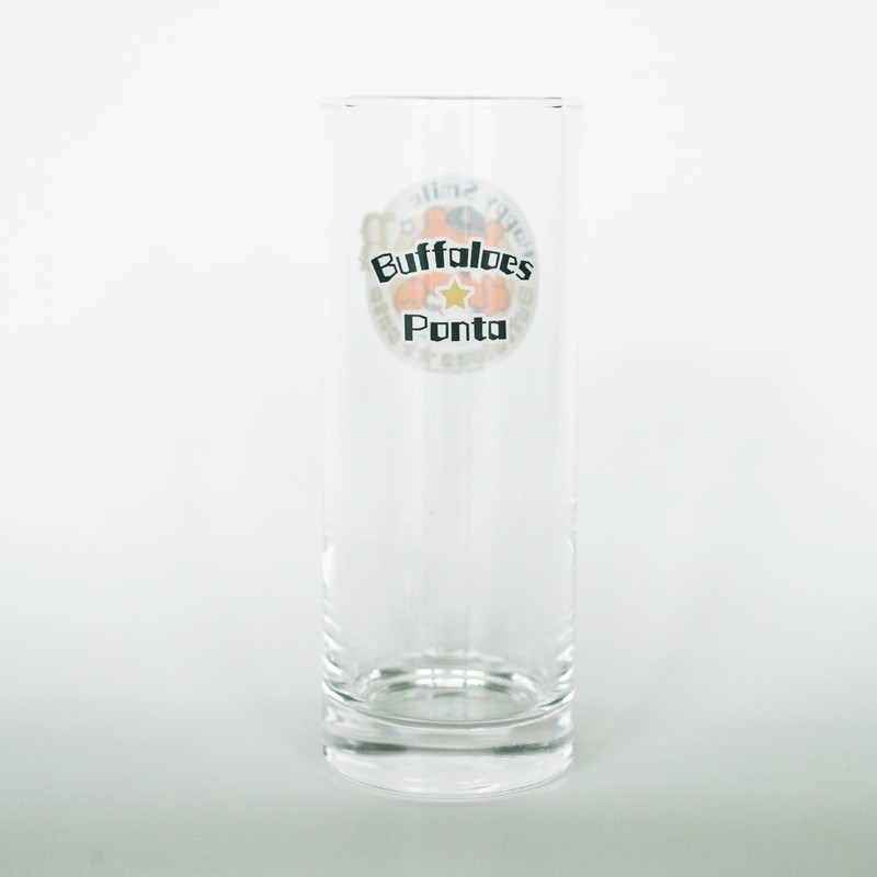Buffa Pong Glass (Buffaloes Ponta Cafe Commemorative Edition!)
