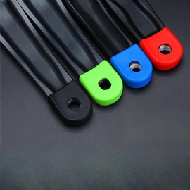 Lybunair 2PCS Bike Crank Cover Protector, Crank Arm Sleeve, Mountain Bike Protective Case, Bike Cover Boots (Green)