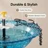 Solar Cascade Hanging Bird Bath Fountain,Solar Hanging Bird Bath Fountain,Solar