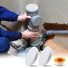 Pack of 2 Pipe Covers for Socket Plugs DN 100