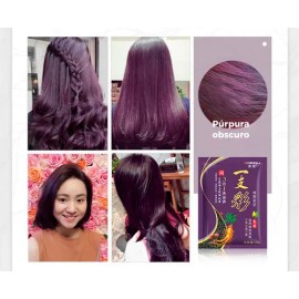 Paquete 10 Piezas Shampoo Tinte Instantaneo 15min Cubre Cana                                                                                          