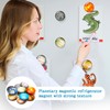 12 Planets Glass Fridge Magnet Star Fridge Magnets Decoration Planetary