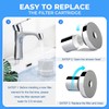 Muvxeznli Filter Compatible For JOLIE Filtered Showerhead, High Output Revitalization