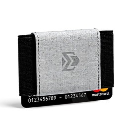 VBAX Elastic Wallet for Men & Women – Slim Minimalist Front Pocket Credit Card Holder, Stretch Fabric Design Fits 10 Cards & Cash – Compact Everyday Carry Wallet for Travel & Daily Use