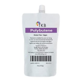 TKB Polybutene | Clear Additive Cosmetic Ingredient for DIY Makeup (15oz (425g))