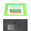 QWORK® Paper Hole Punch for Refillable Notebooks - Fits A4,