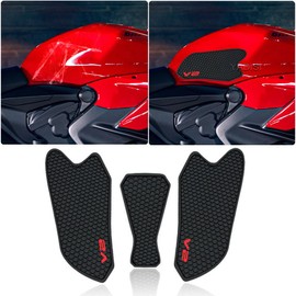 Motorcycle Tank Traction Pad Anti Slip Sticker Gas Knee Grip Protector For PANIGALE Streetfighter V2 2022 2023