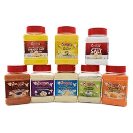 Snappy Ultimate Popcorn Salts and Seasonings Kit, 8 Count