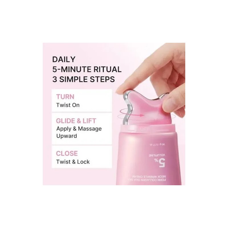 Medicube Pdrn Collagen Gua Sha Neck Wrinkle Cream