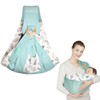 Canguro para Bebe, Rebozo para Cargar Bebe, Porteo Ergonomico para