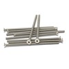 iexcell 10 Pcs M5 x 110mm Thread Pitch 0.8 mm