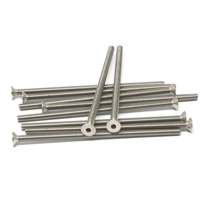 iexcell 10 Pcs M5 x 110mm Thread Pitch 0.8 mm