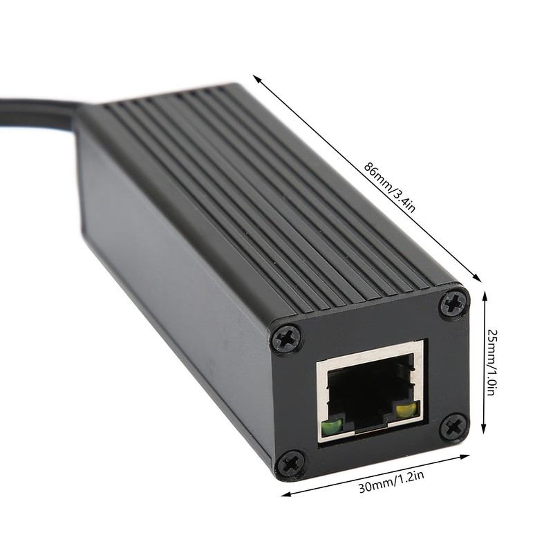 POE Splitter Metal Shell Design 5V 2.5A Type C Interface