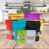 200 Pack Food Storage Bags, Foil Pouch Resealable Bags with