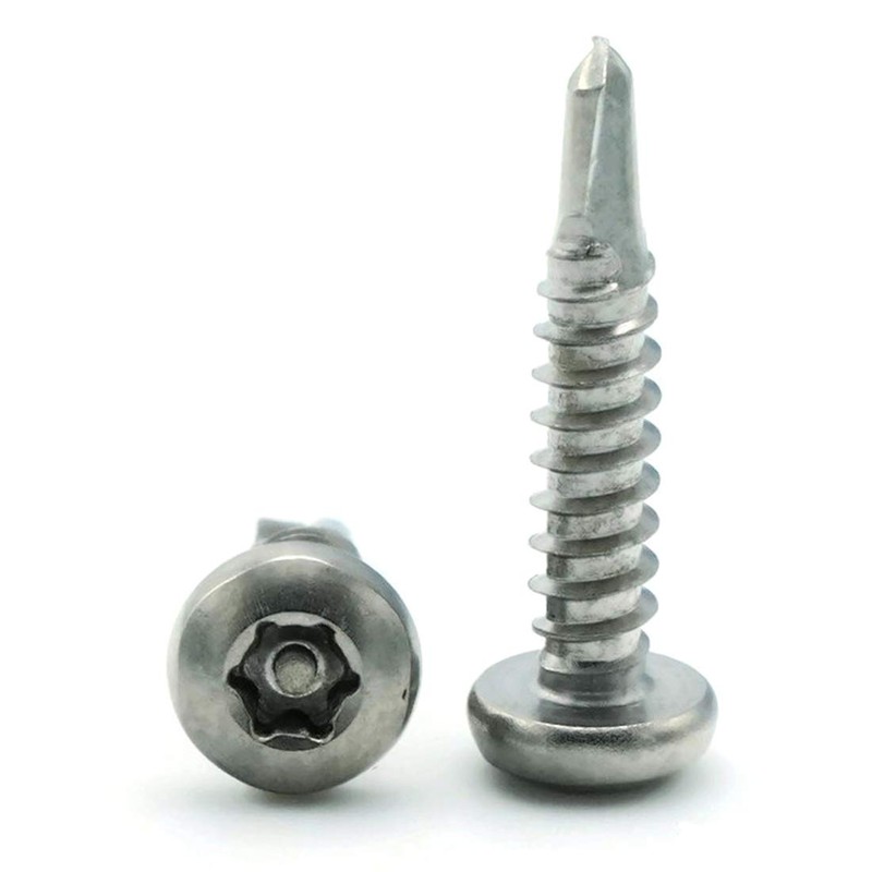 Torx w/Pin Tamper Proof Security Pan Self Driller TEK-3 Screw