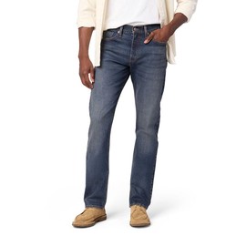 Levi Strauss Signature Gold Men's Slim Straight Jeans (Available in Big & Tall), Vision, 29Wx32L