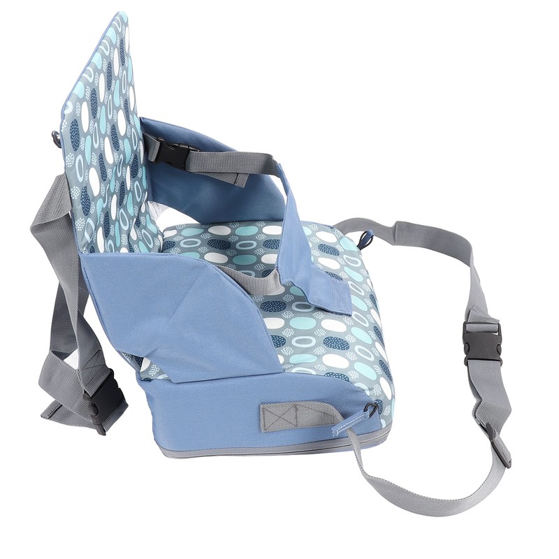 Toddler Booster Seat Portable Foldable Polyester Fibre Increasing Booster Cushion
