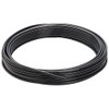 Nippon PISCO UB 0640-20-B Polyurethane Tube, Black, Total Length: 66.4