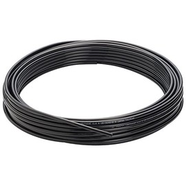 Nippon PISCO UB 0640-20-B Polyurethane Tube, Black, Total Length: 66.4 ft (20 m), Tube Outer Diameter x Inner Diameter: 0.2 x 0.2 inches (6 x 4 mm)