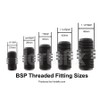 Poly Hosetail 1" BSP Female Elbow to 25 mm hosetail
