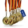 Pokal-Fabrik.de - Pack of 20 Bowling Medals Children's Birthday Metal