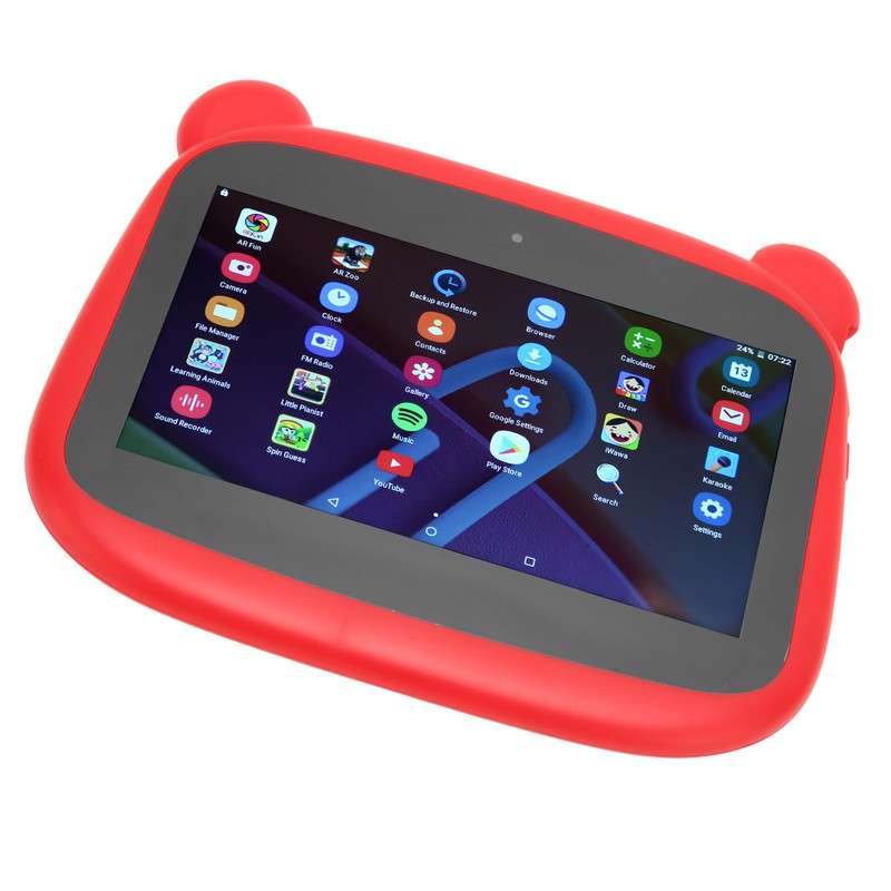 7 Inch Kids Tablet Cartoon Bear Shape 2G RAM 32G