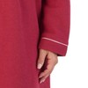 Slenderella Womens Button Up Dressing Gown Boucle Fleece Embroidered Housecoat