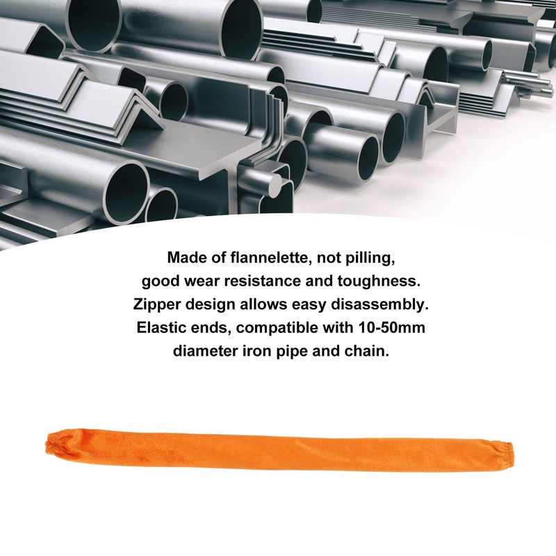 Chain Cover Dustproof Wire Flannelette Cloth 60cm Length 5cm Width