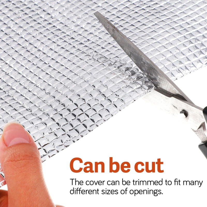 Attic Fan Cover, Whole House Insulation Cover for Vents with