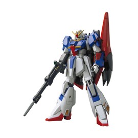 Bandai GUN55611 Hguc 1/144 Msh-006 Zeta Gundam, White, Gray, Red