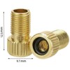 5PCS Bicycle Pump Adapters Converter Presta to Schrader Bike Valve