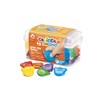 CARIOCA Baby Teddy Crayons | Box of Coloured Crayons for